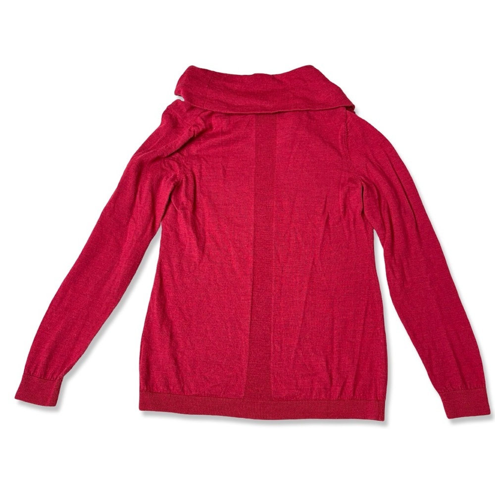 ELLEN TRACY Extra Fine Merino Wool Cowl Neck Sweater - Picture 3 of 4